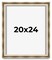 20x24 Deep Shadow Box Picture Frame with UV-Resistant Acrylic & Acid Free Backing, Available in 4 Finishes - Gold, Silver, Brown, White
